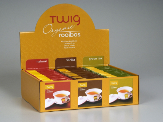 Zestaw herbat Twig Rooibos import RPA (torebki)- Uwaga ze względu na urlop dostawa po 4 lipca br.